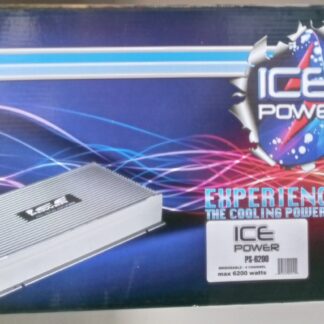 Ice Power PS-6200. BRIDGEABLE.4 Channel Amplifier