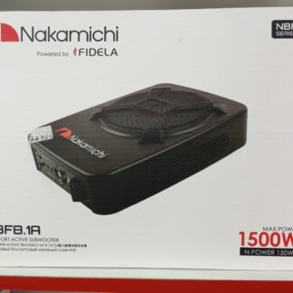 Nakamichi NBF8.10A 1500W 8" TRI-PORT ACTIVE SUBWOOFER