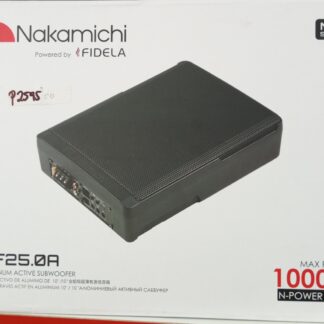 Nakamichi NBF25.0A 1000W 10" ALU ACTIVE SUBWOOFER